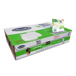 Thùng 12 Vỉ x 48 Hộp Sữa Chua Nha Đam Vinamilk 100gr