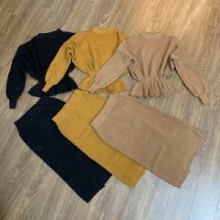 set váy len