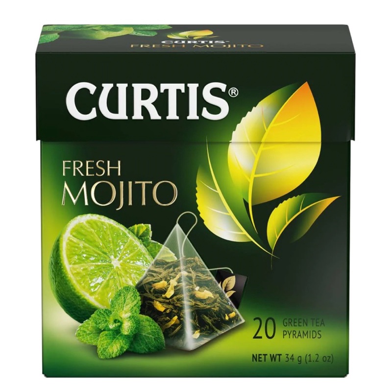 TRÀ CURTIS ISABELLA GRAPE/ FRENCH TRUFFLE/ STRAWBERRY MOJITO/ SUMMER BERRIS/ FRESH MOJITO/ SUNNY LEMON/ BLUEBERRIES BLUE
