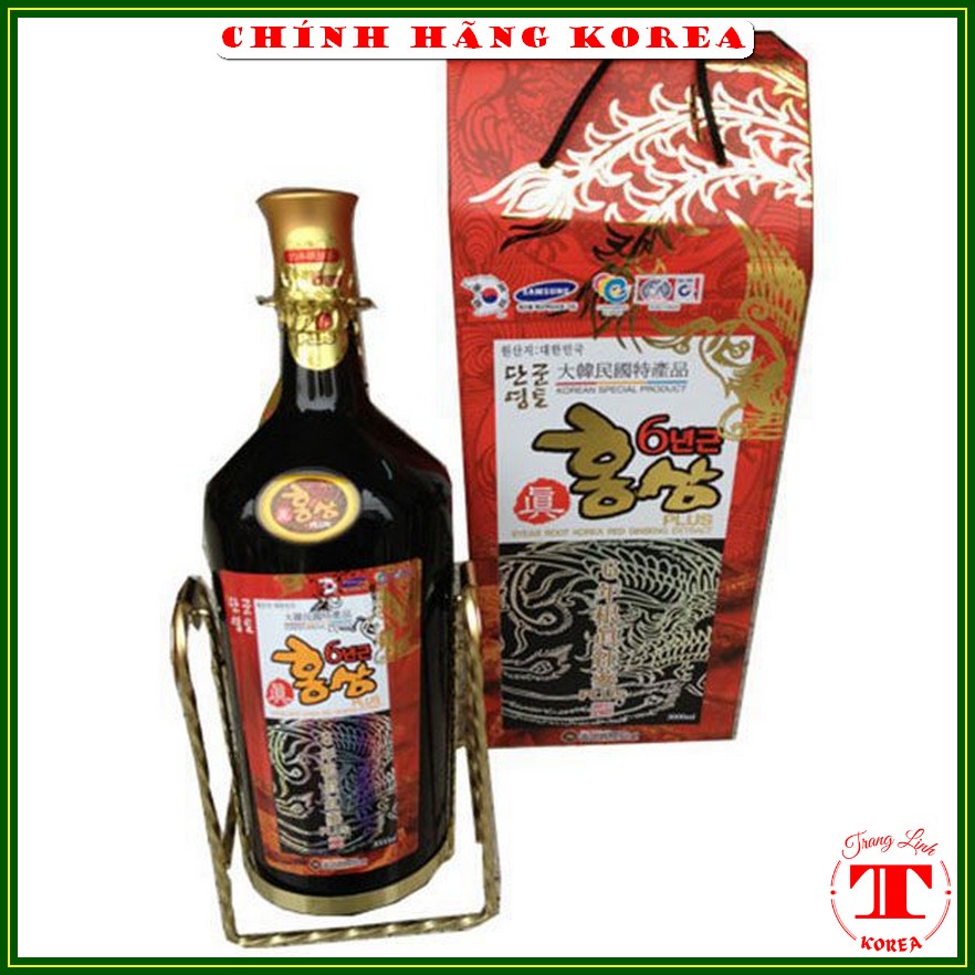 Tinh chất hồng sâm Kanghwa thượng hạng, chai 3 lít - Tinh chất sâm hàn quốc - Tăng đề kháng, sức khỏe, phòng ung thư