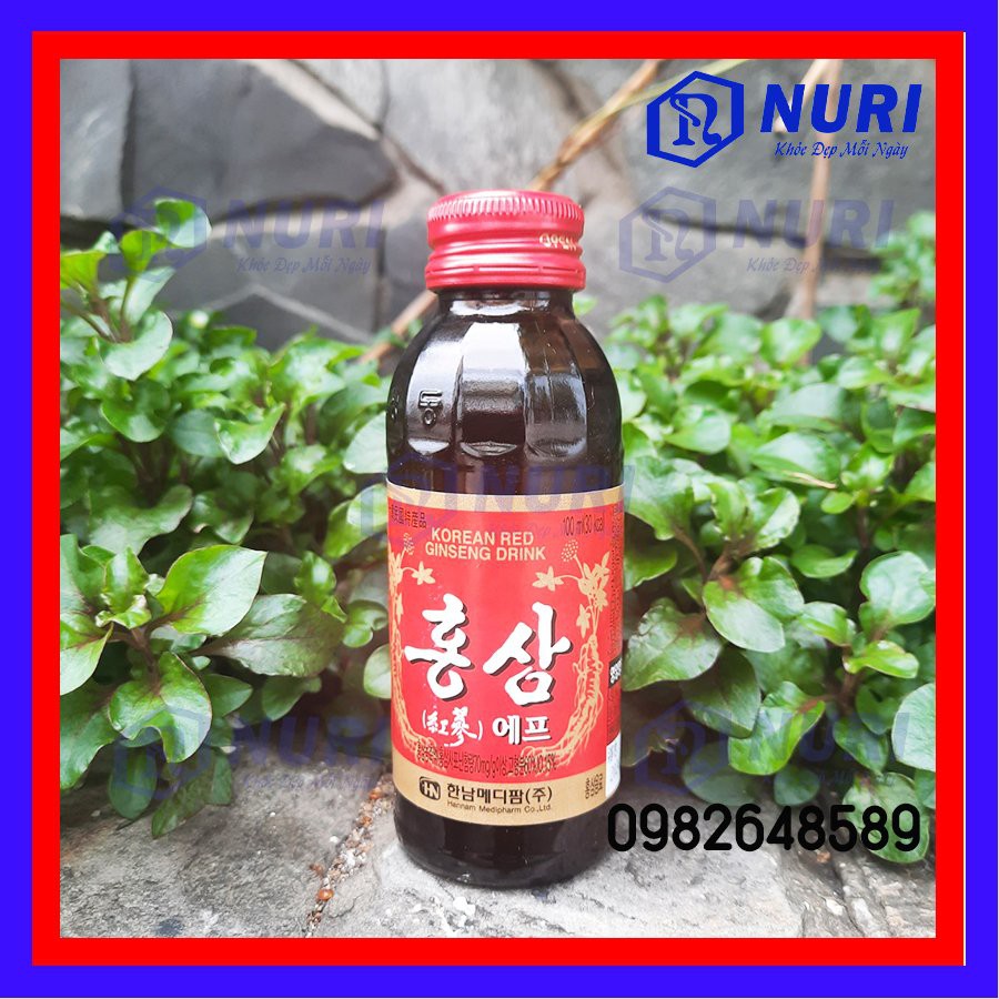 Nước Hồng Sâm Samsung Hàn Quốc, Hộp 10 Chai