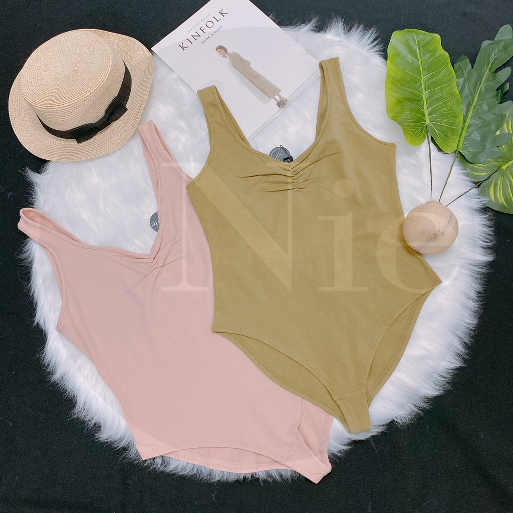 [XUẤT XỊN] Bodysuit sát nách rút ngực hợp thời trang👒