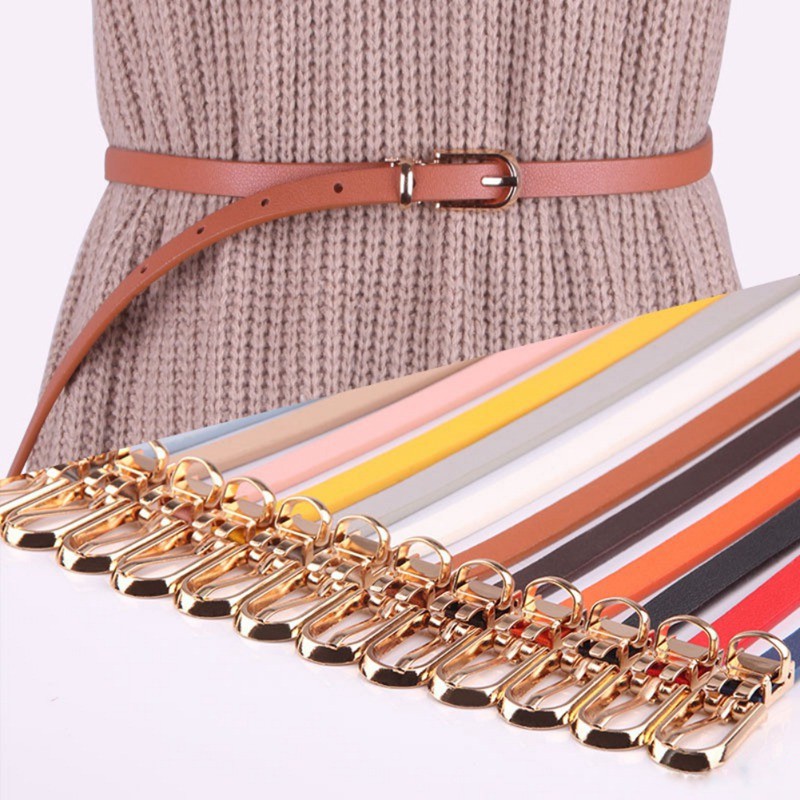 Belt Pin Buckle 1pc Pu Women Waist Fashion