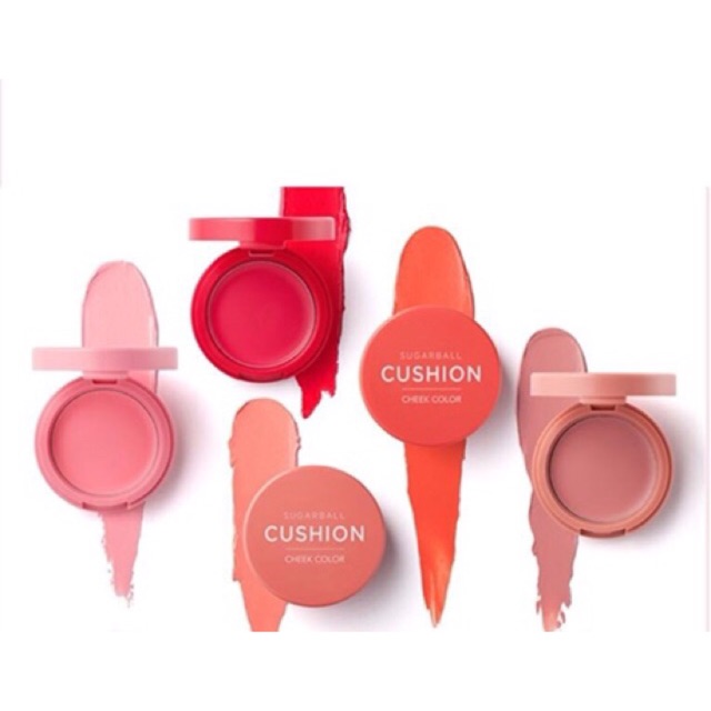 Má hồng kem Aritaum Sugarball Cushion Cheek Color