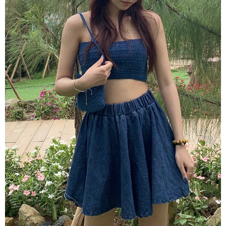 Pass chân váy bò freesize