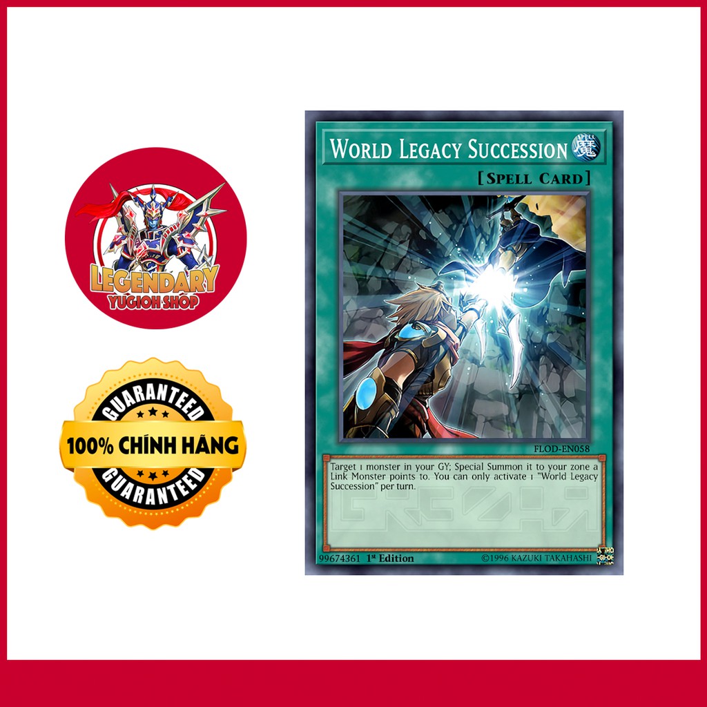 [JP][Thẻ Bài Yugioh Chính Hãng] World Legacy Succession