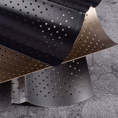 Khay Nướng Bánh Mì Baguette 2 Rãnh Dụng Cụ Làm Bánh Chống Dính - BAGUET2RANH