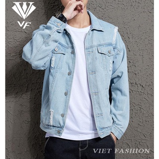ÁO KHOÁC JEAN NAM CAO CẤP 1020 VIET FASHION