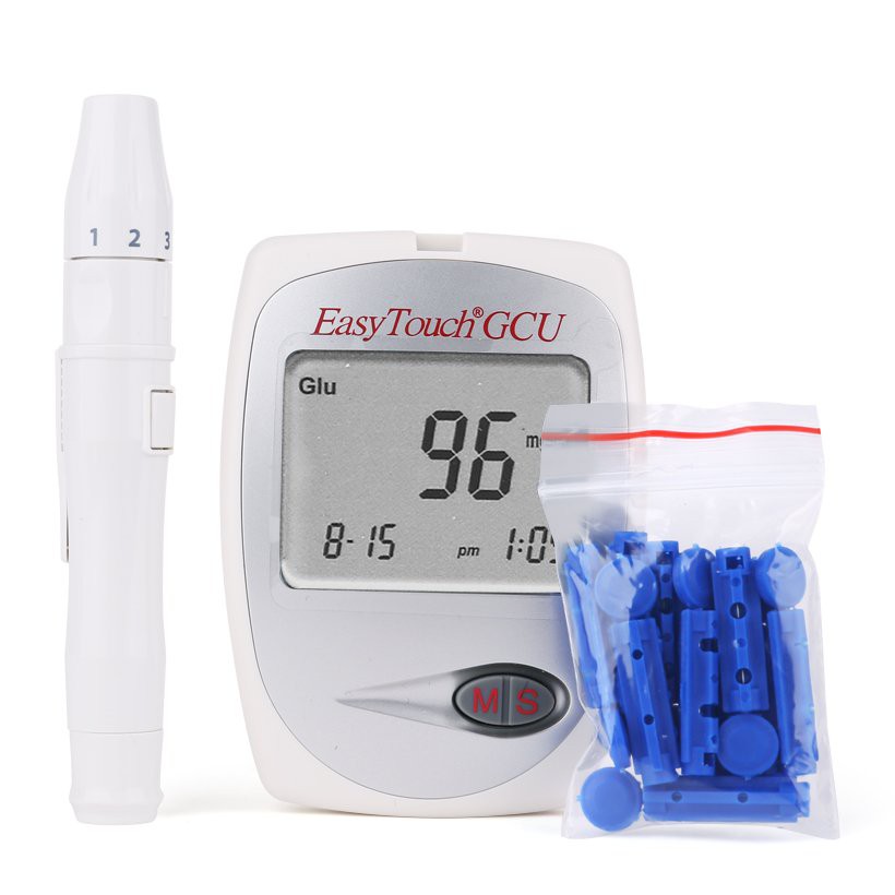 Máy đo 3 in 1 đường huyết,mỡ máu,gout Easy Touch GCU ET322