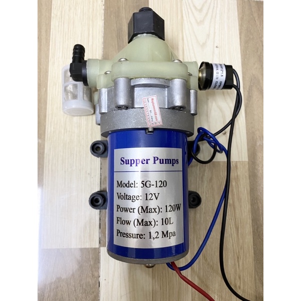 Máy bơm áp lực 12v-120/130w