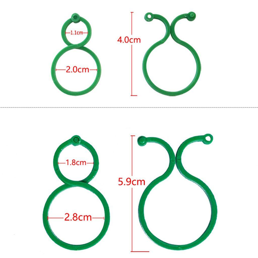 Giá Đỡ Trồng Cây Màu Xanh Lá S / L Độc Đáo Trang Trí Sân Vườn DIY