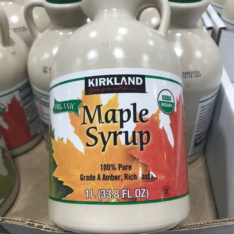 [Mã GROSALE2703 giảm 8% đơn 250K] Si rô cây phong hữu cơ 1 Lít (Maple Syrup) - Kirkland