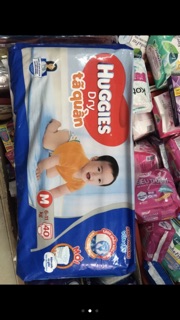 Bỉm Huggies quần Size M74/M40
