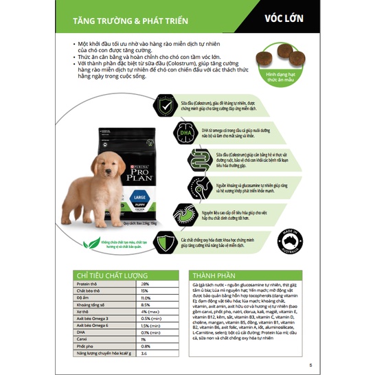 Thức ăn Purina Pro Plan cho chó 500g