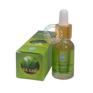 Serum Nám Tàn nhang Đồi mồi Ngừa nhăn Làm trắng da Trà Xanh serum Nhật Việt 15ml