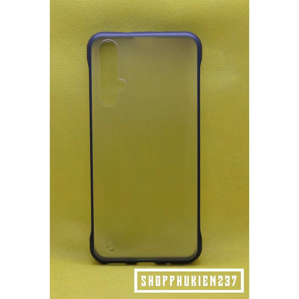 Ốp Huawei Nova 5T , Honor 20 Ốp Lưng Cứng Viền Dẻo Màu Cao Cấp