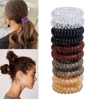 COMBO DÂY BUỘC TÓC LÒ XO 4CM NHIỀU MÀU