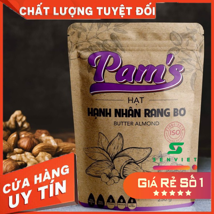 Hạt Hạnh Nhân PAM'S 250g