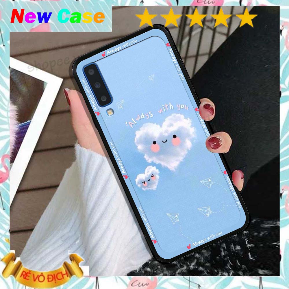 Ốp lưng Samsung A7 2018 / A9 2018 in hình họa tiết động vật cute đáng yêu