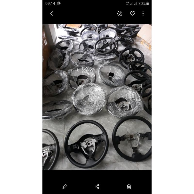 Vô lăng các loại Toyota Ford Huyndai