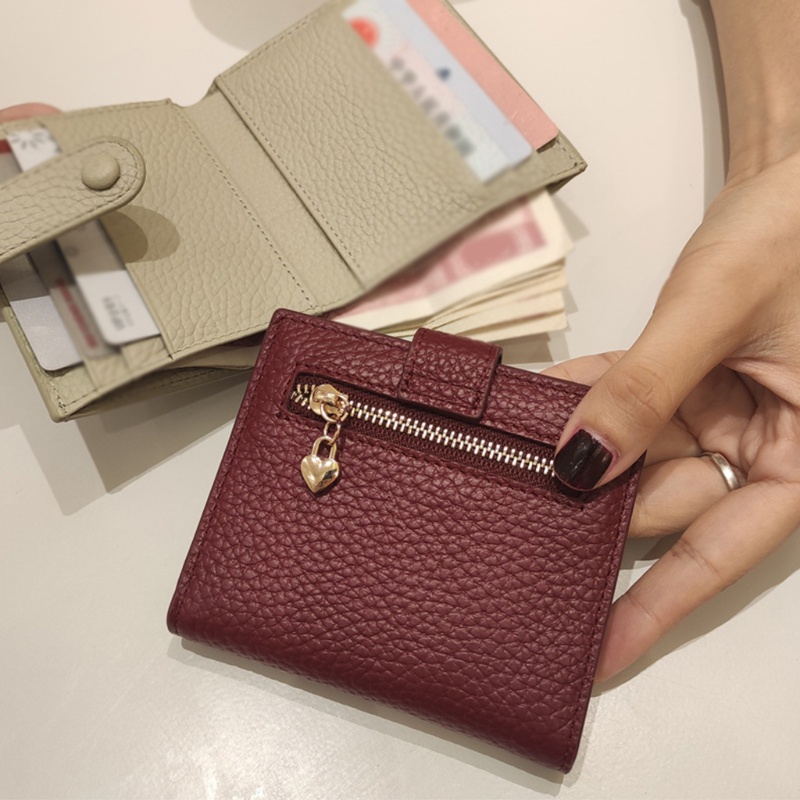 Ví Da Nữ Dáng Ngắn Thời Trang Phong Cách