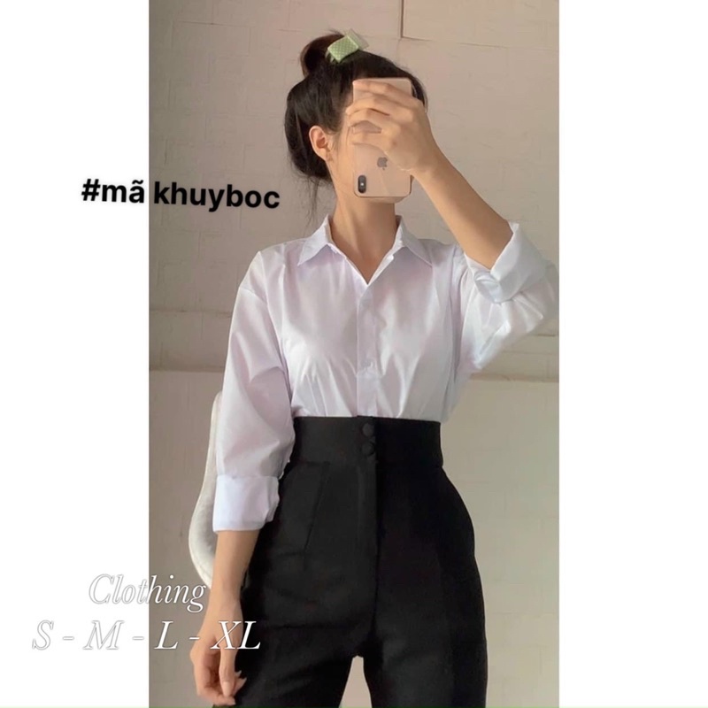 QUẦN TÂY LƯNG CAO 2 NÚT BỌC