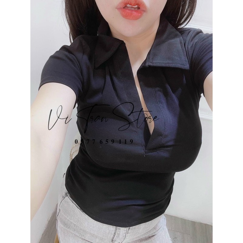 Áo thun body cổ bẻ (form thường) tay ngắn BORIP CAO CẤP | BigBuy360 - bigbuy360.vn