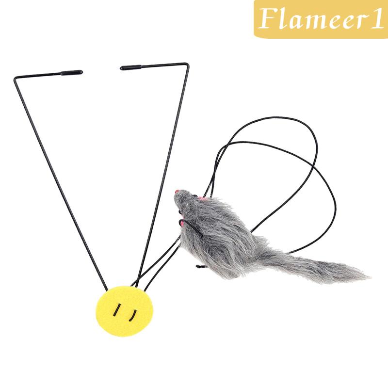 [Flameameer1] Đồ Chơi Tàu Lửa, Chuột Chaser Đồ Chơi Tương Tác Cho Mèo