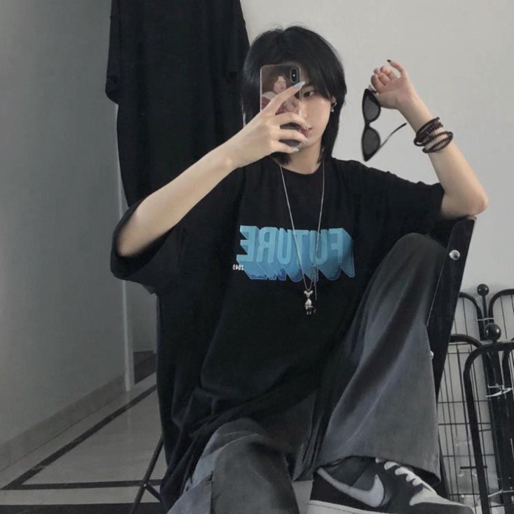 Áo thun tay lỡ form rộng Akyo Oversize, áo phông Unisex, Vải cotton AT01 | BigBuy360 - bigbuy360.vn