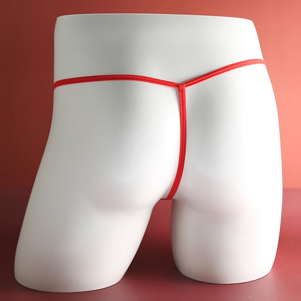 Quần Lót Lọt Khe WMES15H Vải Satin Lưng Thấp Mini Không Đường May