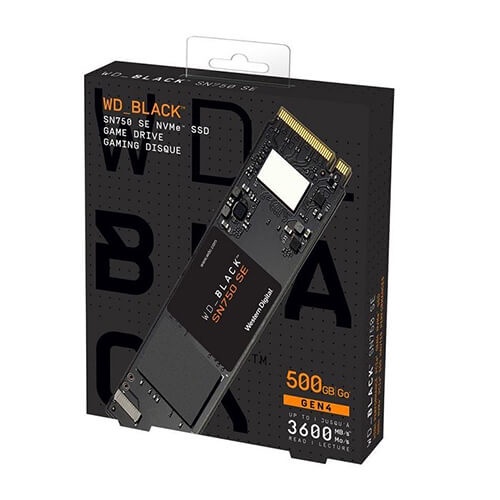 Ổ Cứng SSD WD Black SN750 / SN750 SE NVME M.2 2280 chính hãng WD