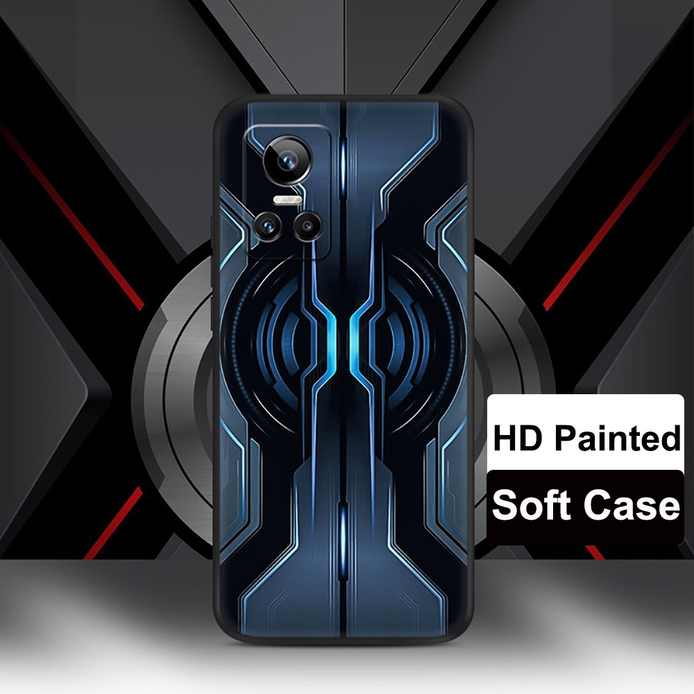 Ôp Điện Thoại tpu Dẻo Họa Tiết Máy Chơi Game Độc Đáo diy Cho oppo realme gt neo 3 oppo realme gt neo3 gtneo3 Ốp