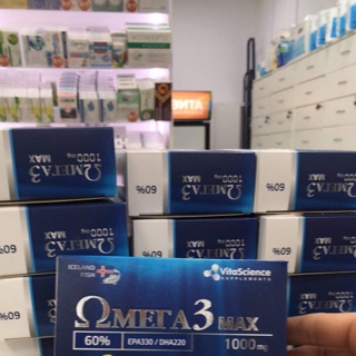 Omega hàm lượng 1000mg.