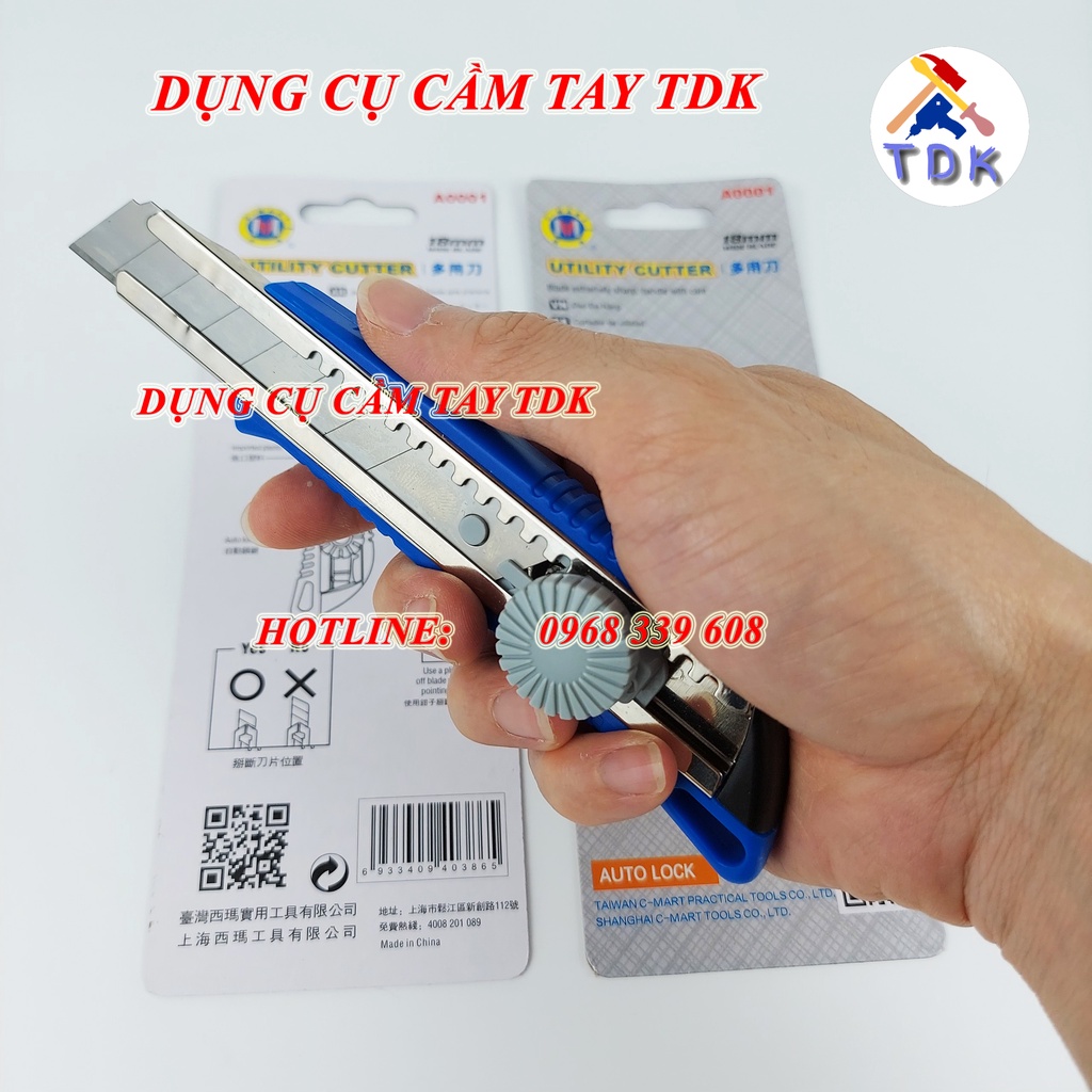 Dao rọc giấy, dao trổ C-Mart A0001