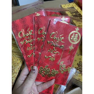 Set 3 xấp bao lì xì loại lớn ( xấp 6 cái)