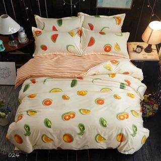 Chăn ga cotton poly nhập