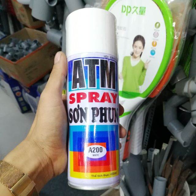 Sơn phun màu trắng a200