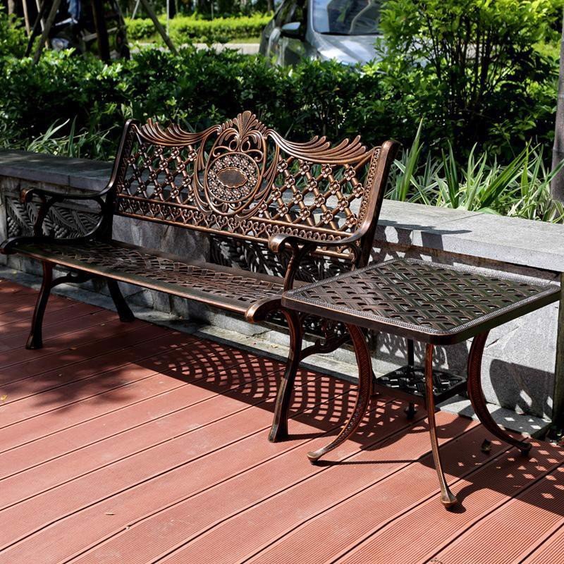 Bàn Ghế Sân Vườn Nhôm Đúc - Bàn Sân Vườn BV13 - Không Gồm Ghế