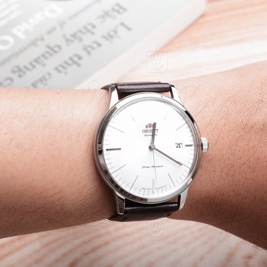 Đồng hồ cơ nam Orient FAC0000EW0 mặt kính cứng chống va đập, chống nước 3 ATM, dây da thời trang cao cấp chính hãng