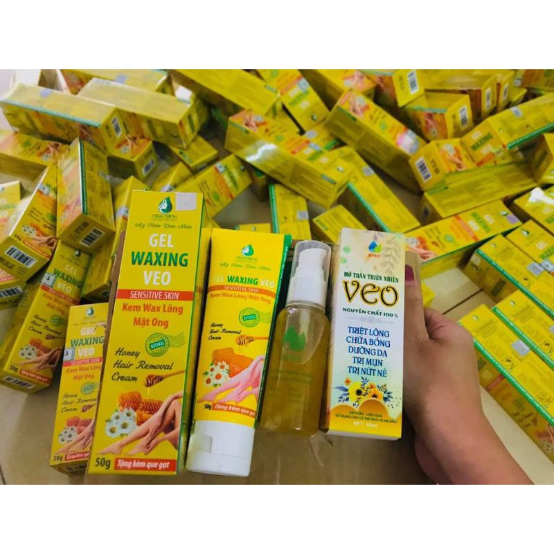 Giá sỉ - kem tẩy lông tại nhà waxing veo mật ong