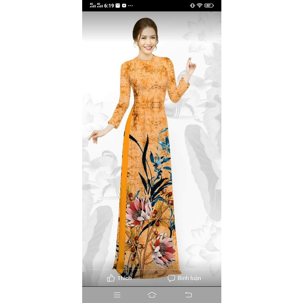 ÁO HOA HỌA TIẾT LẬP THỂ LẠ Y HÌNH