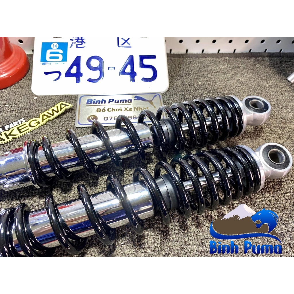 Phuộc Chiều Dài 330mm Đen TAKEGAWA