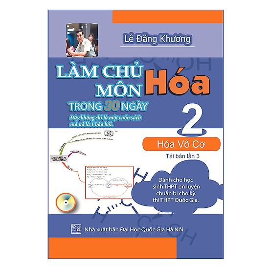 Sách - Làm chủ môn Hóa trong 30 Ngày - Tập 2 (Tái Bản Lần 3) Tặng Kèm Mindmap