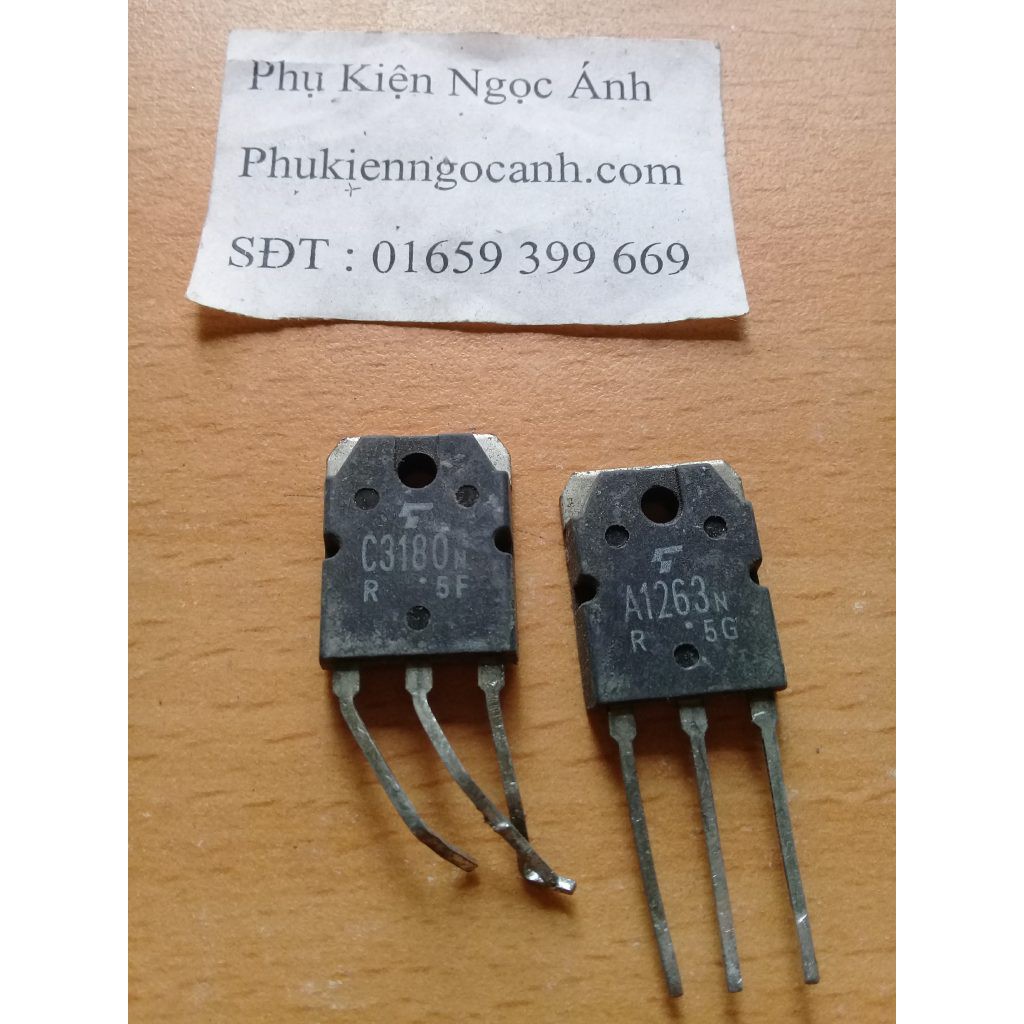 A1263 C3180 , 1263 , 3180 cặp sò  tháo máy chất lượng cao