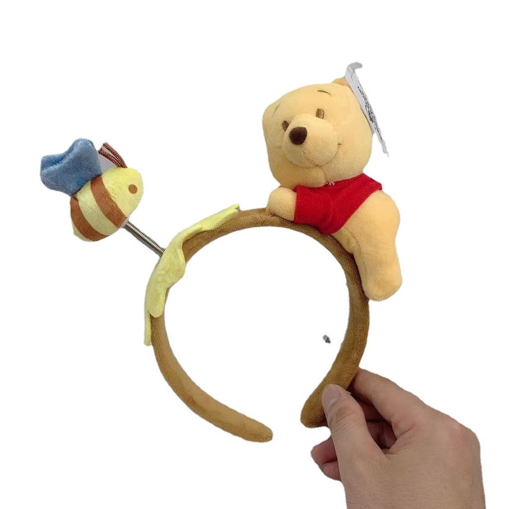 DISNEY Băng Đô Cài Tóc Hình Nhân Vật Hoạt Hình Winnie the Pooh