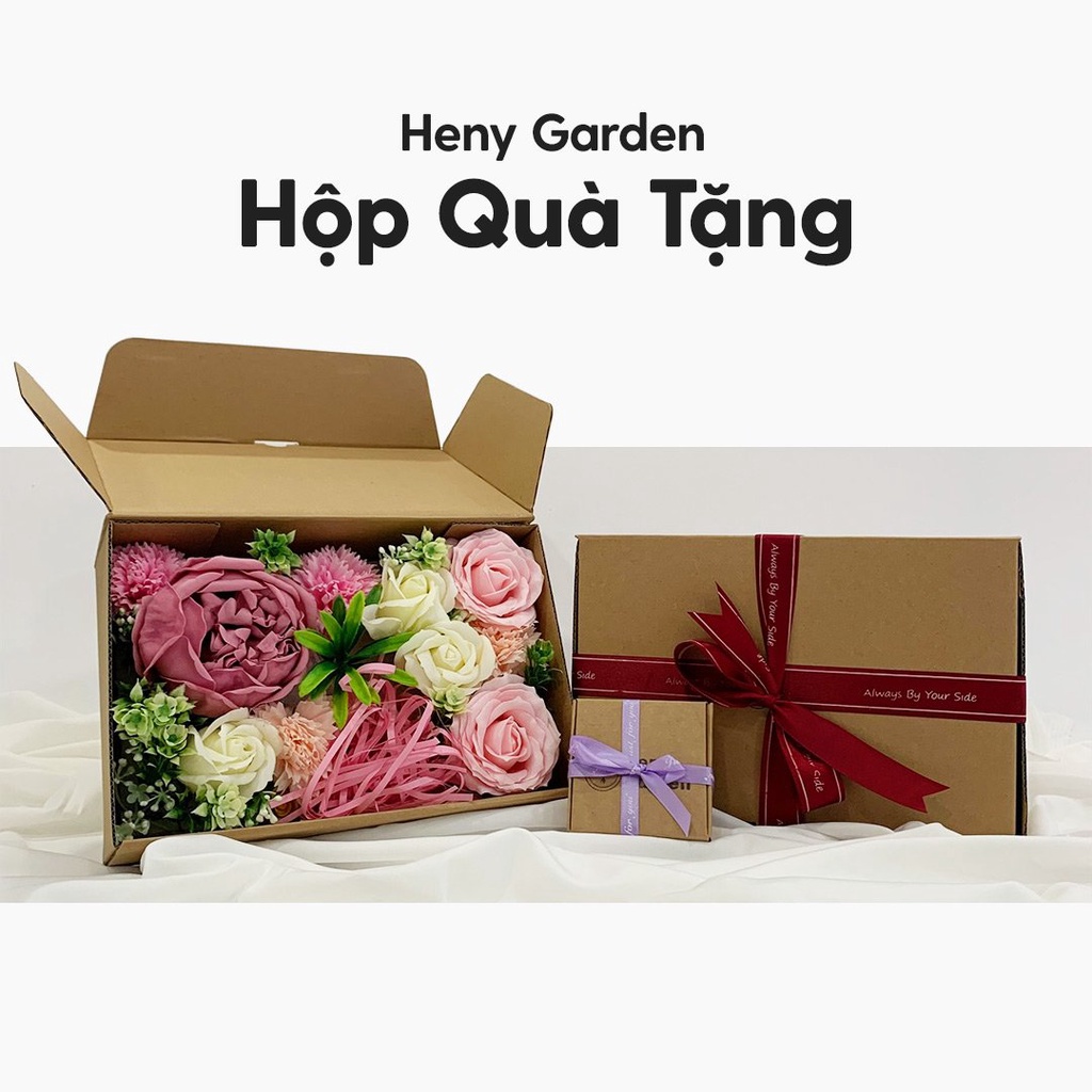 Hộp Quà Tặng Ready-To-Go Phù Hợp Để Gói Nến Thơm, Tinh Dầu Heny Garden Cho Ngày Đặc Biệt