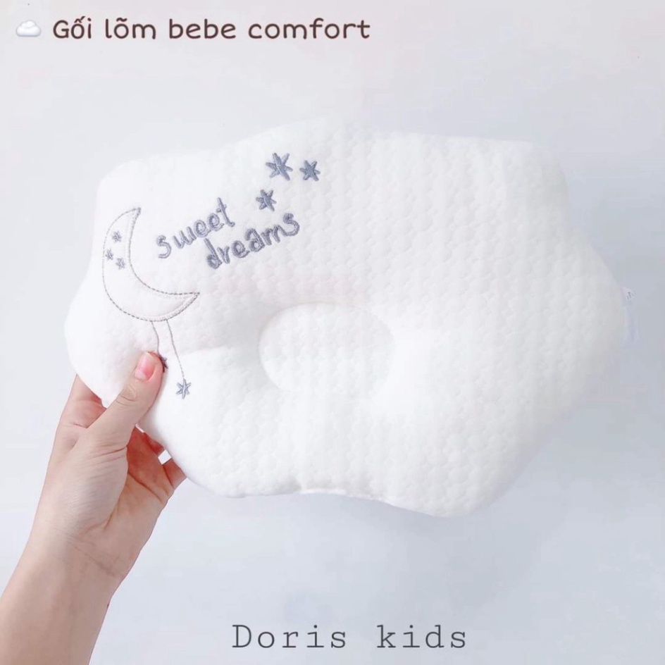 Gối lõm bông Baby Comfort cho bé - Gối lõm chống bẹp đầu cho bé