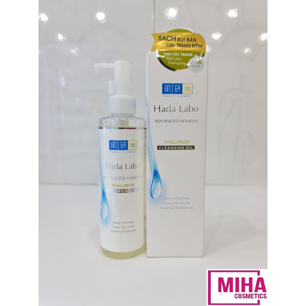 Dầu Tẩy Trang Dưỡng Ẩm Hada Labo Advanced Nourish Hyaluron Cleansing Oil 200ml