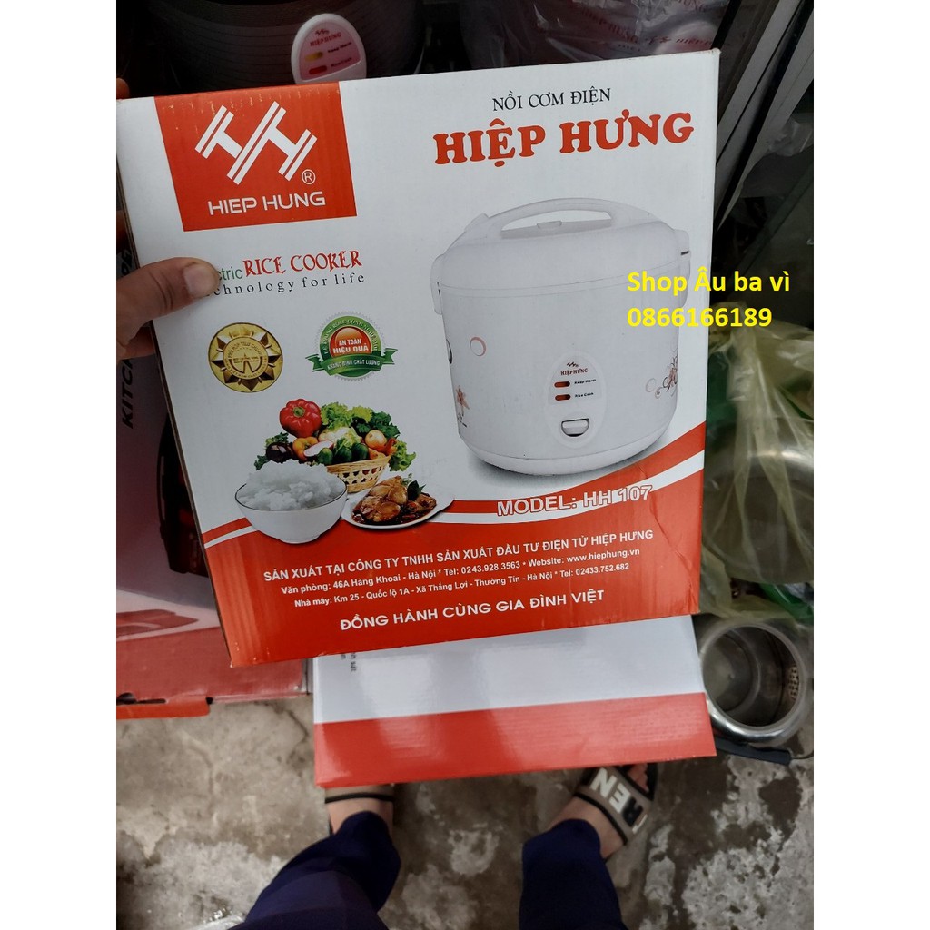 Nồi cơm điện Hiệp Hưng 1.8l hàng chính hãng vn sản xuất  , nấu cơm ngon , lõi nhôm , siêu bền