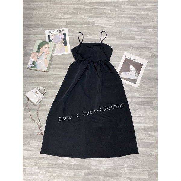 Aó Blazer Nữ Tay Dài JARI-CLOTHES Croptop Kèm Váy Hai Dây Sang Chảnh Tiểu Thư